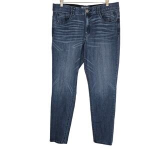Democracy "Ab"solution 16 Denim Jeans Stretch Blue Comfort Waist Casual‎ Plus
